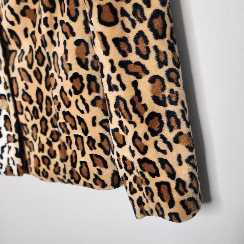Vintage Clichy Leopard Print Jacket - Picture 5 of 7